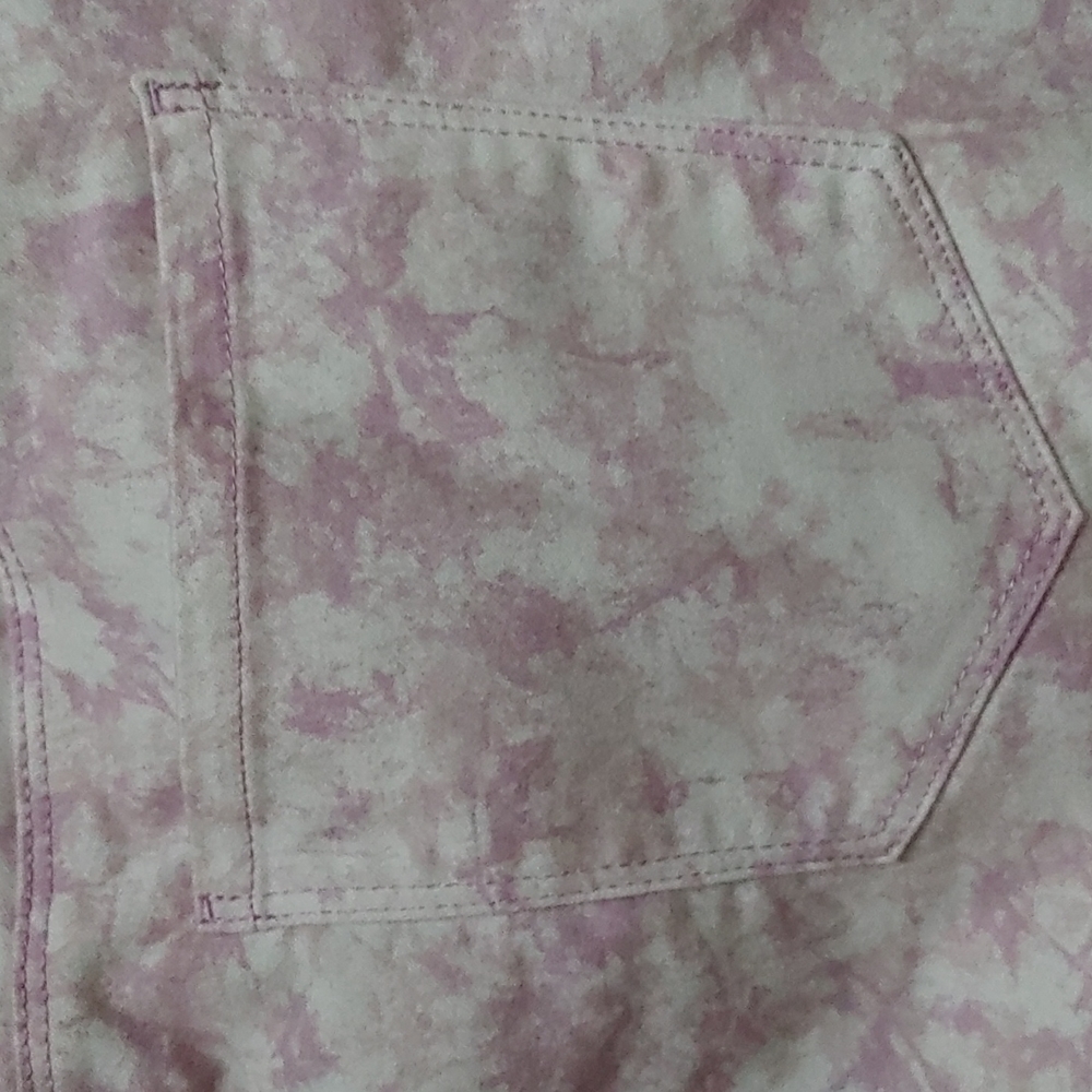 Design lab stretchy light purple and white pants 28 - Picture 7 of 12